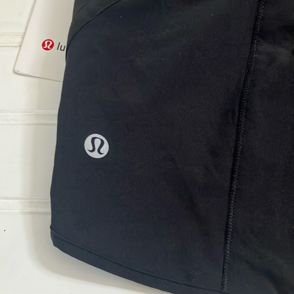 Lululemon Athletica Track That Black Medium Rise Athletic Shorts - Picture 6 of 7